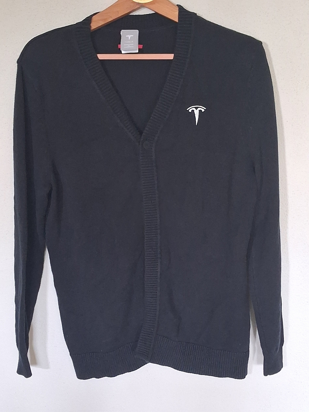 Tesla Cardigan Sweater Black Size Small